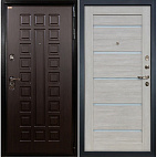 Недавно просмотренные - Входная металлическая дверь Лекс Гладиатор, венге/панель №66 Клеопатра ясень кремовый