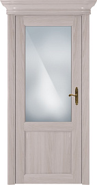 Недавно просмотренные - Дверь Статус CLASSIC 521 ясень, стекло сатинато белое матовое