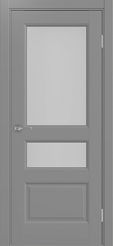 Дверь Эко Neo 631.221 серый, сатинат