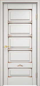 Недавно просмотренные - Дверь ПМЦ массив ольхи ОЛ44 белый грунт с патиной орех, глухая