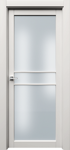 Дверь Ронд2Р3с эмаль RAL 9010, сатинат