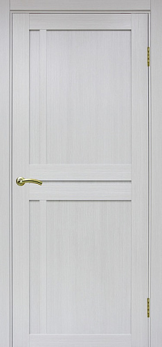 Дверь Эко 523.111 ясень серебристый, глухая