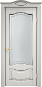 Схожие товары - Дверь Итальянская Легенда массив ольхи ОЛ33 белый грунт с патиной серебро, стекло 33-2