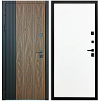 Недавно просмотренные - Входная дверь Матадор MXL-2 орех американский мокко/панель Гладкая, белая матовая