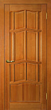 Дверь Йошкар-Ола массив сосны Ампир ДГ орех, глухая