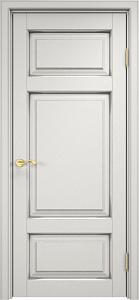 Недавно просмотренные - Дверь ПМЦ массив ольхи ОЛ55 белый грунт с патиной серебро, глухая