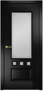 Недавно просмотренные - Дверь Оникс Амстердам эмаль черная, пескоструй 3