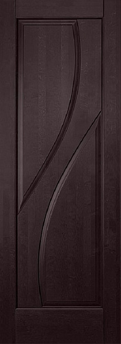 Дверь ОКА массив ольхи Даяна венге, глухая