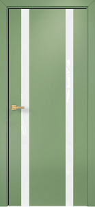 Недавно просмотренные - Дверь Оникс Верона 2 эмаль RAL 6021, глухая, триплекс белый