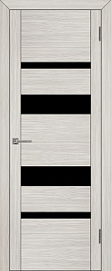 Недавно просмотренные - Дверь ДР экошпон UniLine 30013 капучино велюр, стекло черное