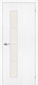 Схожие товары - Дверь Браво Тренд-4 экошпон сноу вералинга, сатинато белое "Magic Fog"