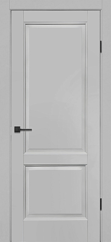 Дверь L-12 серебристо-серый, глухая