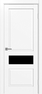Недавно просмотренные - Дверь Эко 631.121 ОФ3 белый снежный, lacobel черный