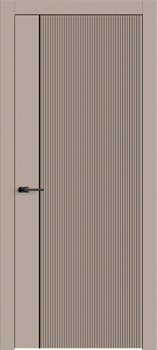 Дверь Лайн2М эмаль NCS 3005-Y50R, глухая