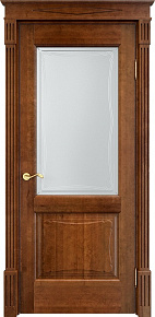 Недавно просмотренные - Дверь ПМЦ массив ольхи ОЛ6.2 коньяк, стекло 6-4