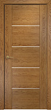 Дверь Оникс Парма дуб золотистый, глухая с молдингом