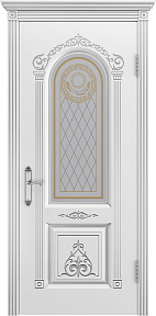 Недавно просмотренные - Дверь ИУ Эмаль Классика Ода В3 эмаль белая патина серебро, фотопечать золото