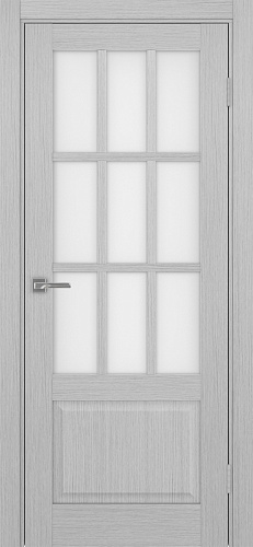 Дверь Эко 642.2221 дуб серый, сатинат
