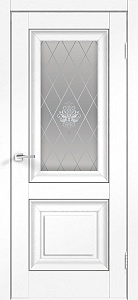 Недавно просмотренные - Дверь VellDoris экошпон Neoclassico Alto 7 ясень белый, стекло кристалл, молдинг грей