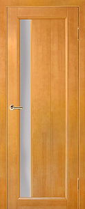 Недавно просмотренные - Дверь Вилейка массив сосны Вега-6 светлый орех, стекло матовое
