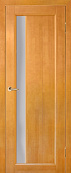 Схожие товары - Дверь Вилейка массив сосны Вега-6 светлый орех, стекло матовое