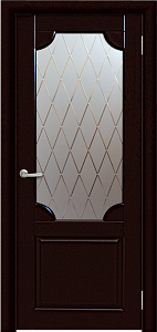 Недавно просмотренные - Дверь Берест массив сосны Классика венге, стекло Ромбы