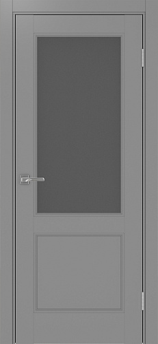 Дверь Эко Neo 502.21 серый, сатинат графит