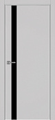 Схожие товары - Дверь Эко 211 пепельный, кромка AL хром SC с 4-х сторон, lacobel черный