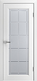 Дверь Ларго-1 эмаль белая, сатинат белый