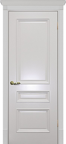 Дверь Текона эмаль Smalta 06 слоновая кость RAL 1013, глухая