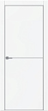 Дверь ДР Тамбурат 4102 аляска AL кромка, молдинг AL, глухая