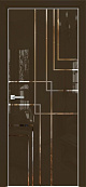 Схожие товары - Дверь Оникс Арт, лакобель коричневый RAL 8028, зеркало №13