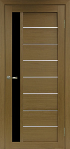 Недавно просмотренные - Дверь Эко 554.21 АПП орех молдинг SC, lacobel черный