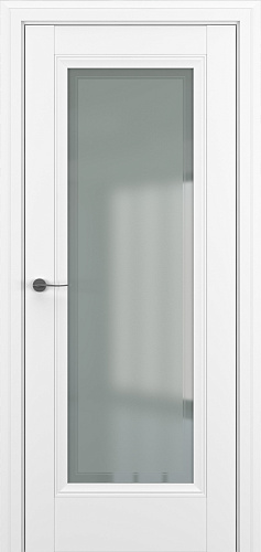 Дверь Z Неаполь В3 экошпон белый, сатинат