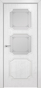 Недавно просмотренные - Дверь Оникс Валенсия фрезерованная эмаль белая патина серебро, сатинат пескоструй 3
