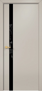 Недавно просмотренные - Дверь Оникс Верона 1 эмаль латте, триплекс черный
