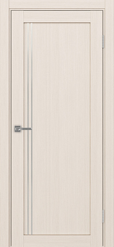 Дверь Эко 566.111 АПП ясень перламутровый молдинг SC, глухая