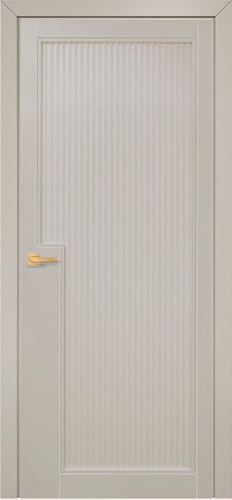 Дверь Оникс Лигнум эмаль латте, глухая