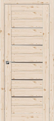Дверь Берест массив сосны Гранд 6 некрашеная сорт АВ, сатинат