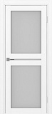 Дверь Эко 520.222 белый снежный, сатинат