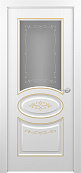 Схожие товары - Дверь ZADOOR Provans Т1 decor эмаль White patina Gold, сатинат