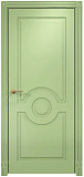 Дверь Оникс Рада фрезерованная эмаль фисташковая, глухая