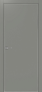 Недавно просмотренные - Дверь Эко 201 серый, кромка AL хром SC с 4-х сторон, глухая