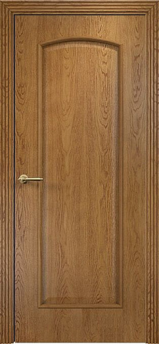 Дверь Оникс Глория дуб золотистый, глухая