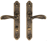 Межкомнатные ручки Archie GENESIS FLOR ANT. COFFEE OL фиксатор WC