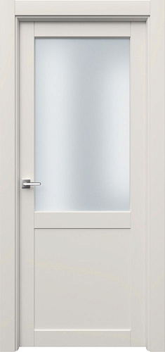 Дверь Парн2с эмаль RAL 9001, сатинат
