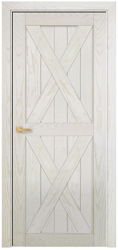 Дверь Оникс Лофт №4 жемчужный ясень, глухая