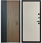 Недавно просмотренные - Входная дверь Матадор MXL-2 орех американский мокко/панель Вертикаль, софт шампань