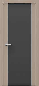 Недавно просмотренные - Дверь Лайн-5 эмаль RAL 1019, глухая, лакобель черный