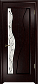 Схожие товары - Дверь Арт Деко Нобилта венге, белое ПО с рисунком и фацетами
